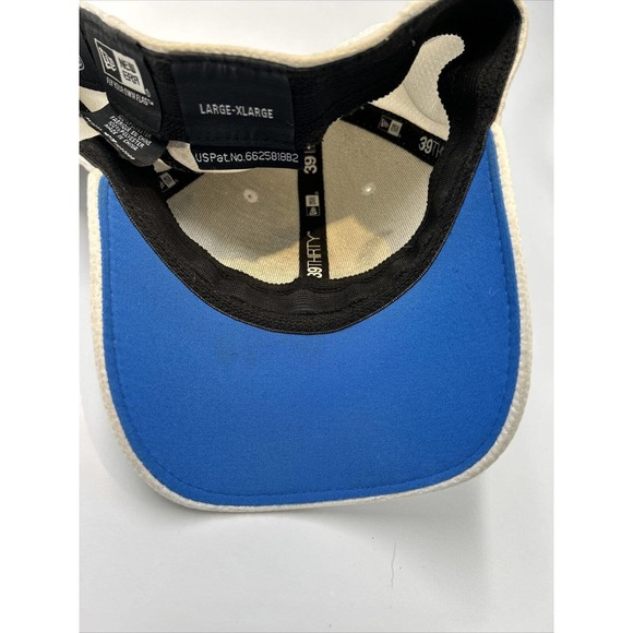 New Era NFL Detroit Lions Cap Blue Embroidered White 39 Thirty Brand L/XL - Picture 9 of 12